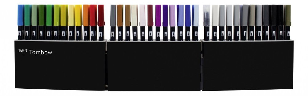 Tombow Flamaster Brush pen ABT, 108 set